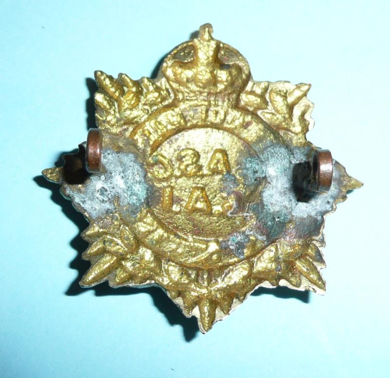 South African Army Service Corps (SASC / SAI) Cast Brass Cap Badge (Circa 1926 - 1946)