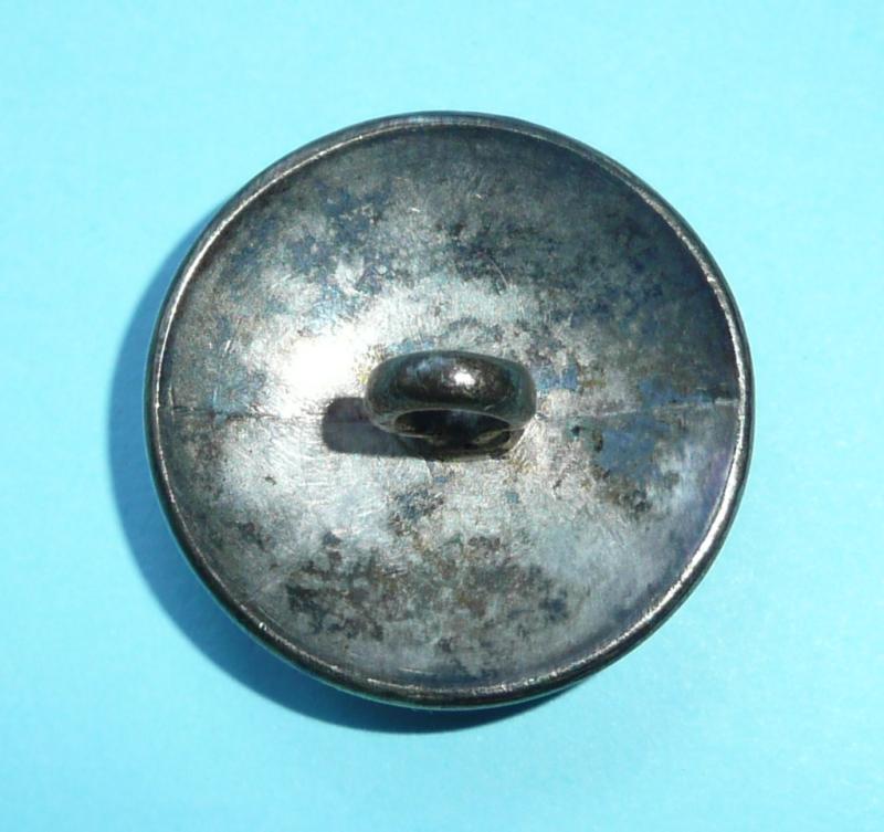 Georgian / Napoleonic Bocking & Braintree (Essex) Loyal Volunteers (Essex) Officer's Silver Plated Tunic Coatee Button