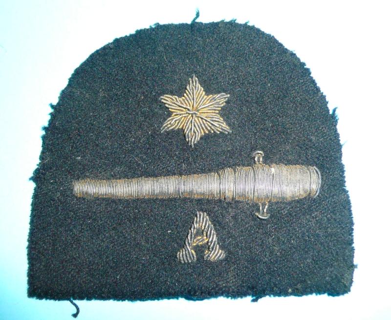 WW2 Royal Navy (RN) Bullion Anti Aircraft Gunner, 3rd Class