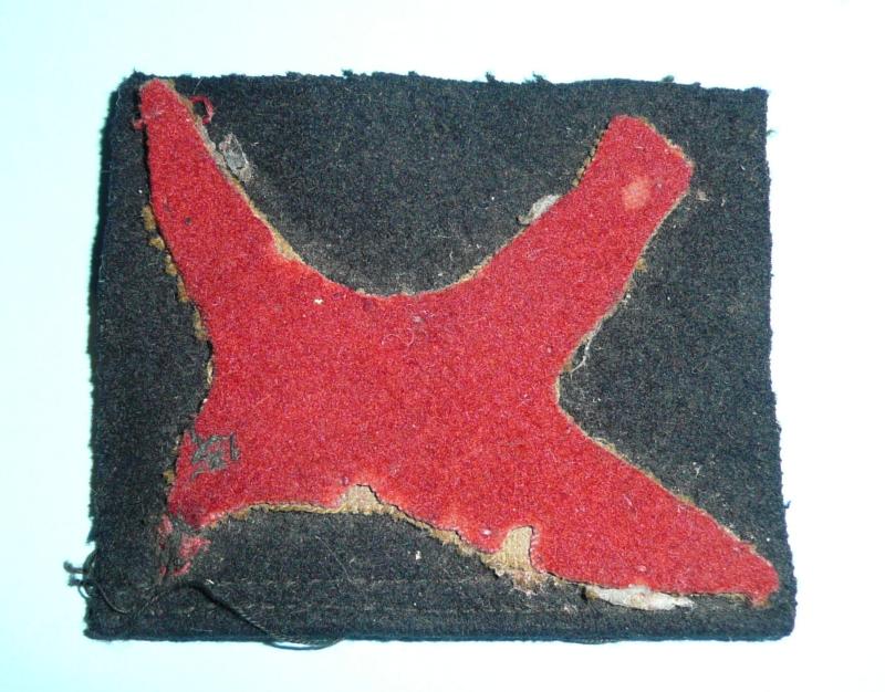 WW2 4th Indian Division Hand Made Felt Formation Sign, 1st Pattern