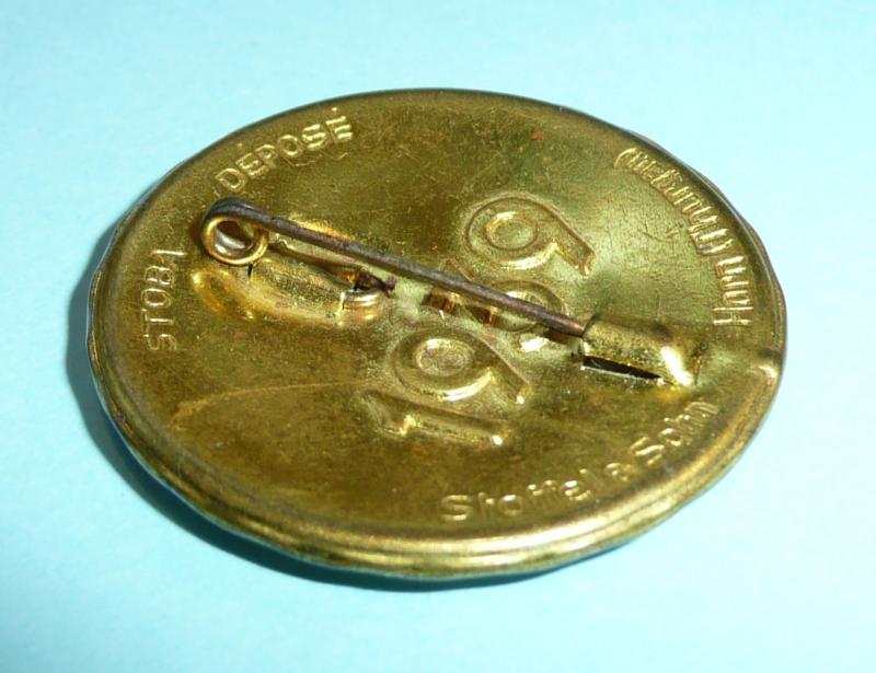 Swiss Switzerland Hand Embroidered 1st August 1939 Badge - Charitable Donation Badge for Needy Mothers