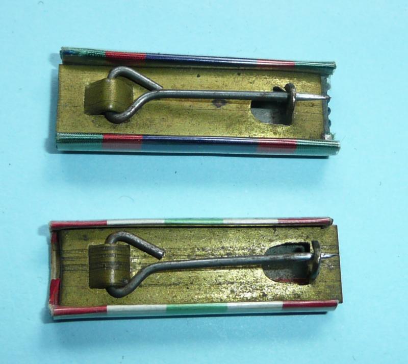 WW2 Medal Bars - Canadian Volunteer Overseas Service Medal with Clasp and Italy Star