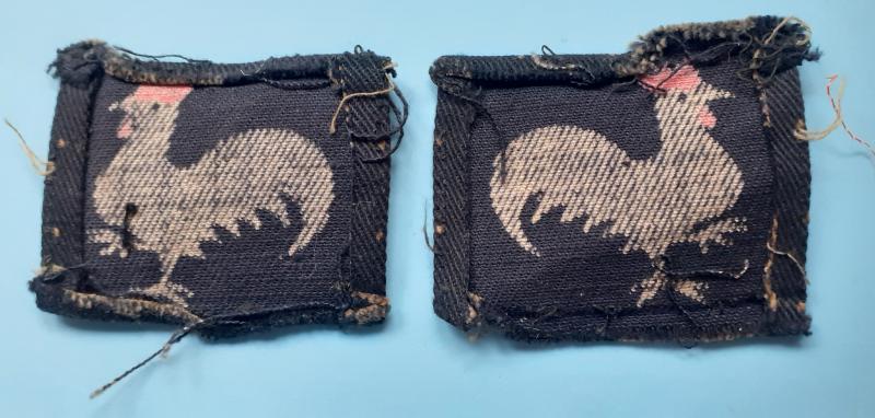 Korean War - 40th Infantry Division Printed Cloth Formation Signs