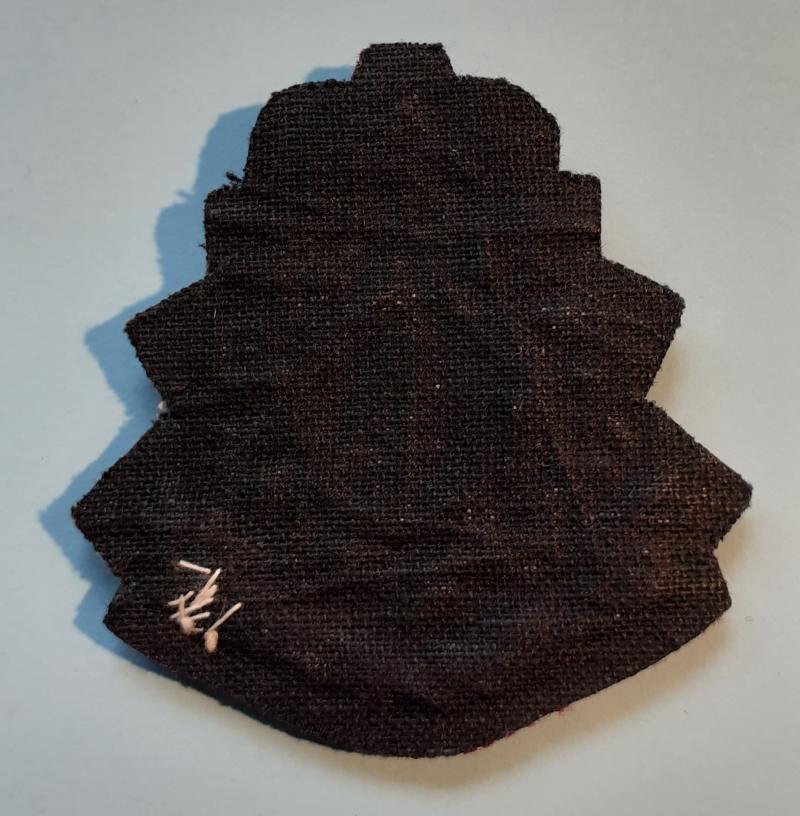 North Somerset Yeomanry Officer's Bullion Beret Badge, QEII Crown