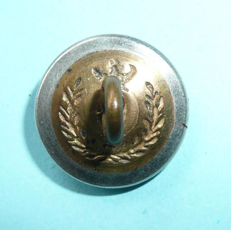 Queen's Own Dorset IY (Imperial Yeomanry) Officer's Silver Plated Medium Pattern Button
