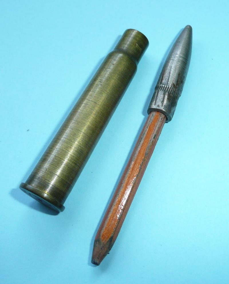 WW2 Novelty Bullet Pencil NOT to be confused with its WW1 counterpart!