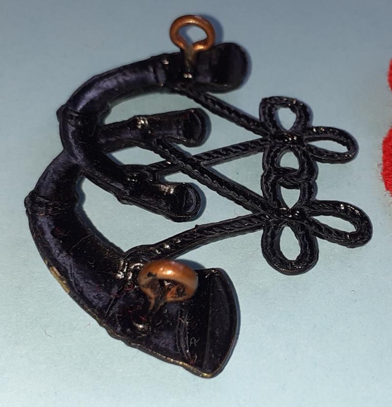 6th (Territorial) Battalion Durham Light Infantry (DLI) Blackened Brass Crossed Bugles Bugler's Proficiceny Arm Badge