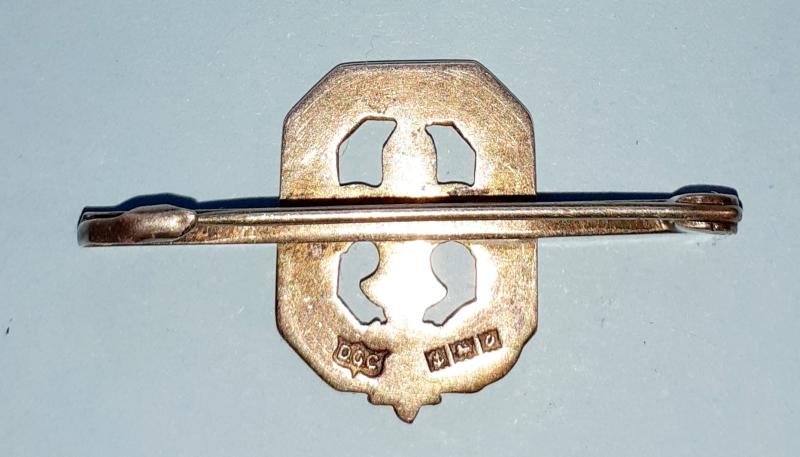 Boy Scouts Thanks Pin Brooch Badge Hallmarked Silver - 1963