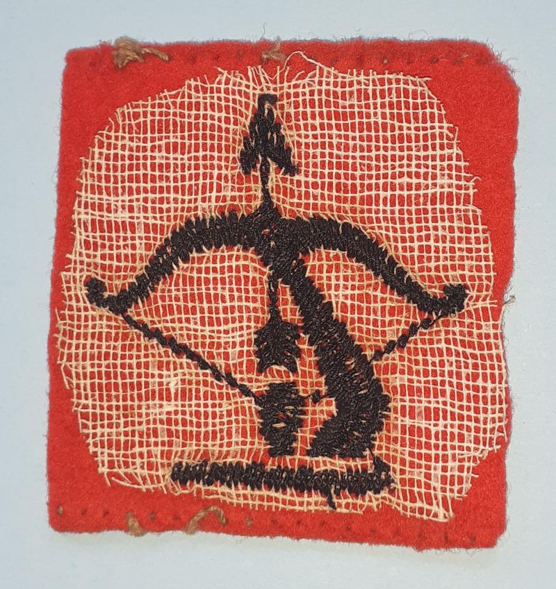 WW2 Anti-Aircraft Corps Formations Woven Felt Cloth Formation Sign Patch Flash Designation Badge - 2nd Pattern
