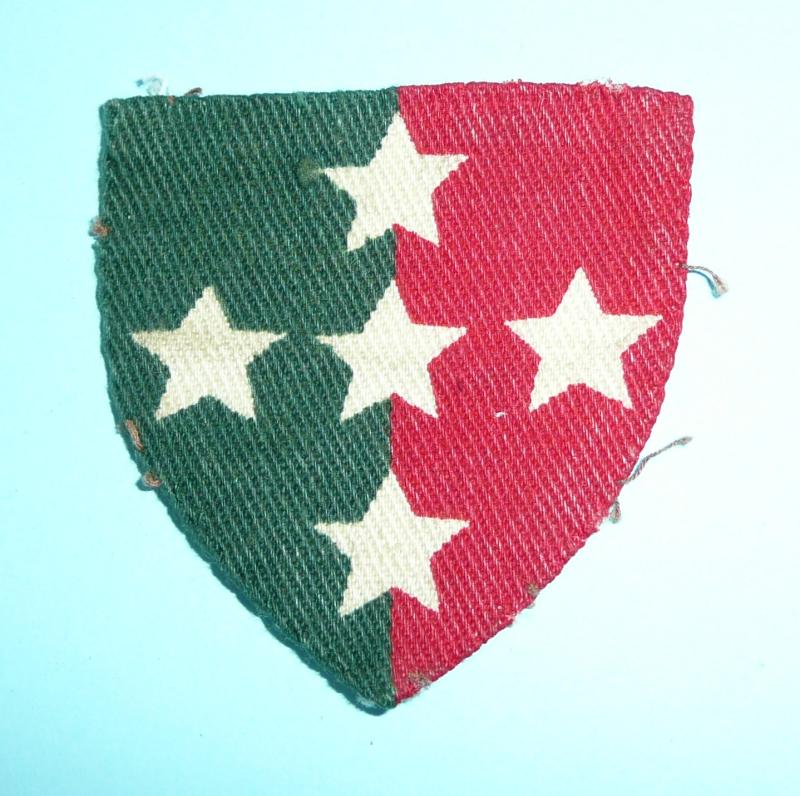 British Army  - Southern Command (UK) Pioneer Corps Printed Cloth Formation Sign Flash Patch Designation Arm Badge