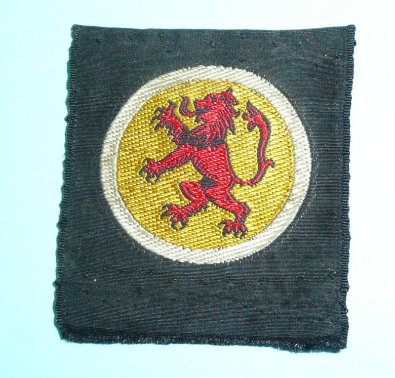 15th Scottish Infantry Division Embroidered Silk Formation Sign Flash Patch Designation Arm Badge