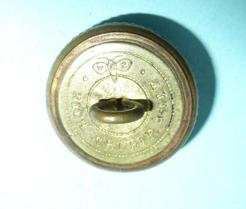 Peninsular & Oriental Steam Navigation Company (P&O) Gilt Brass Tunic Button