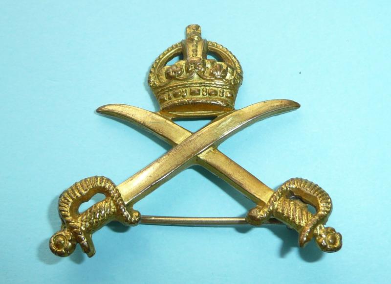 Army Physical Training Corps Sweetheart Pin Brooch Badge, King's Crown