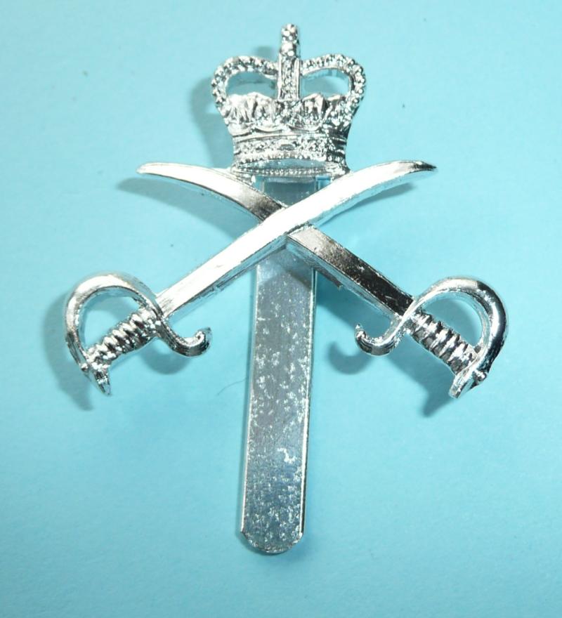 Army Physical Training Corps AA Silver Anodised Staybrite Cap Badge