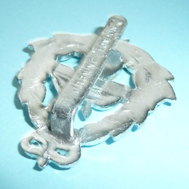 East Lancashire Regiment AA Anodised Staybrite Cap Badge, QEII issue