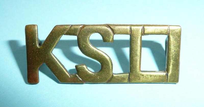 1st Battalion KSLI King's Shropshire Light Infantry Inter-War Title as worn by Other Ranks in India
