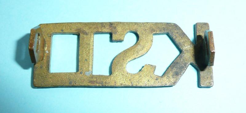 1st Battalion KSLI King's Shropshire Light Infantry Inter-War Title as worn by Other Ranks in India