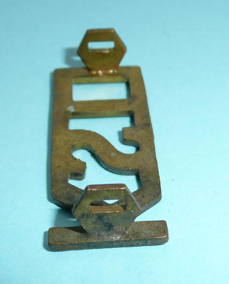 1st Battalion KSLI King's Shropshire Light Infantry Inter-War Title as worn by Other Ranks in India