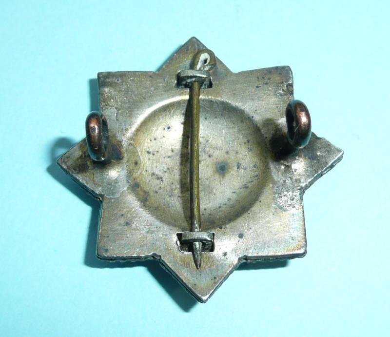 KSLI King's Shropshire Light Infantry Officers Field Service Cap Star Badge