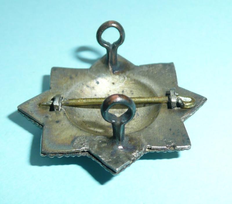 KSLI King's Shropshire Light Infantry Officers Field Service Cap Star Badge