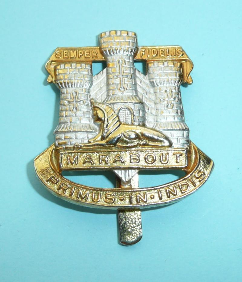 Devon & Dorset Regiment Bi-Metal Cap Badge