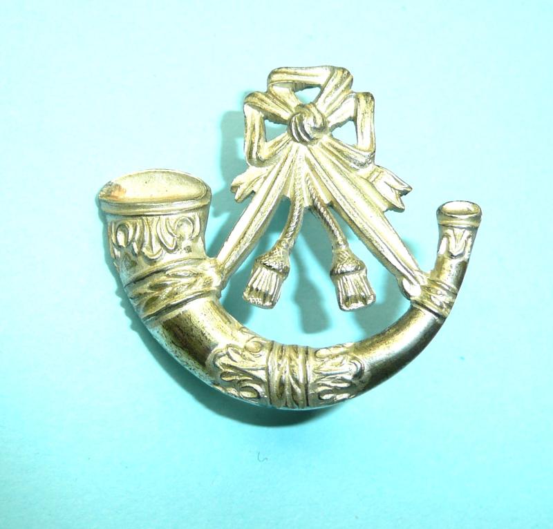 RVC Rifle Volunteer Officer's Silver Plated Pouch Badge