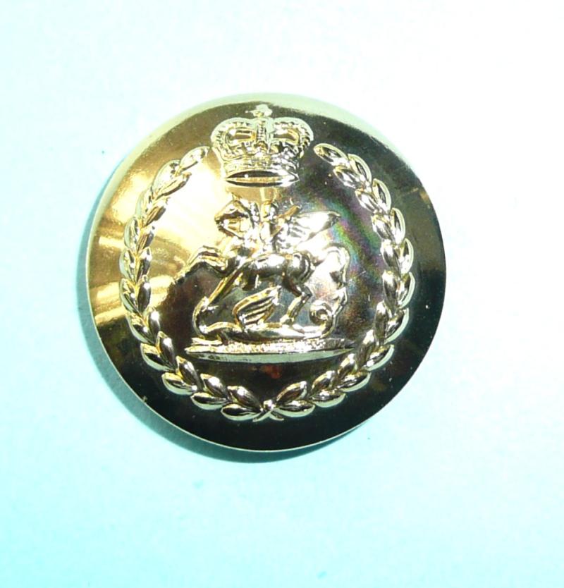 Fusilier Brigade Gold coloured AA Anodised Staybrite Medium Pattern Button