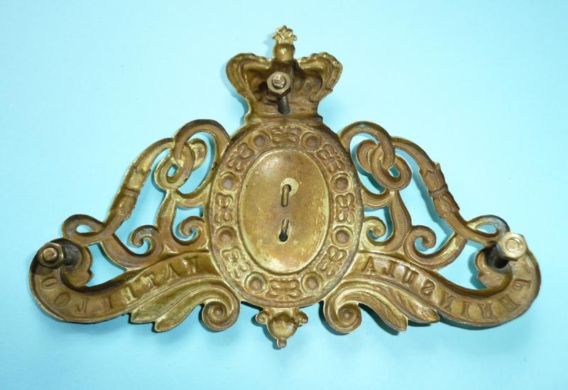 Victorian 1st Life Guards Household Cavalry Other Ranks Bi Metal Pouch Badge