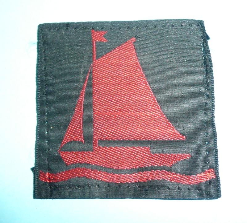 WW2 76th Infantry Division (Norfolk) Silk Woven Formation Sign Patch Flash Designation