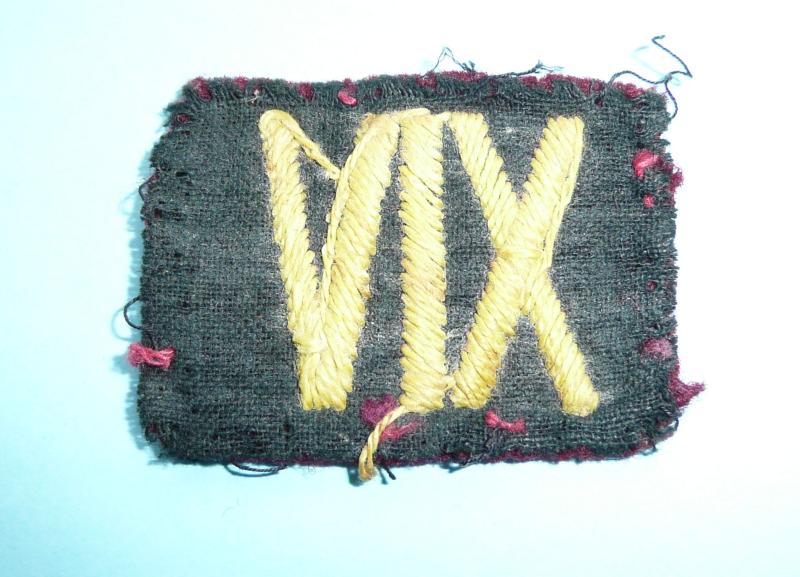 WW2 - 'XIV' West Yorkshire (14th Foot) Regimental Designation Flash Formation Sign