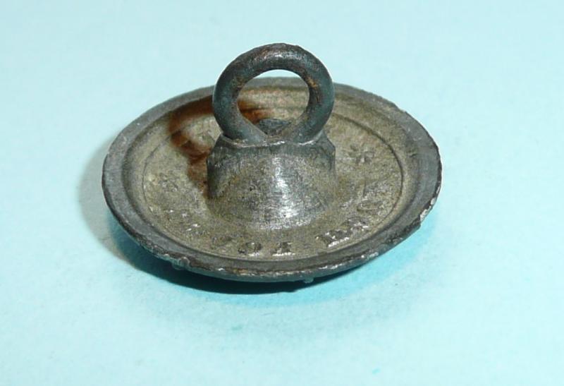 Irish Militia - 87th South Cork Large Pattern Open Backed Pewter Coatee Button