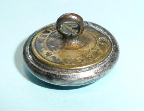 Irish Militia - Prince William Henry's Tipperary or Munster Regiment Officer's Large Pattern Silver Plated Coatee Button