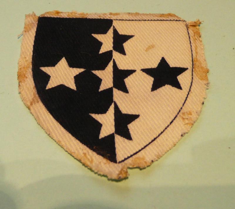 British Army  - Southern Command (UK) Royal Corps of Signals Units Printed Cloth Formation Sign Flash Patch Designation Badge