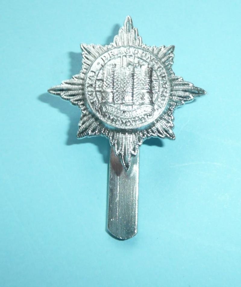 Royal Dragoon Guards (RDG) NCOs AA Silver Anodised Staybrite Smal Cap Badge Star - Firmin