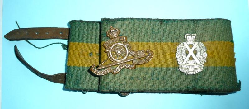RECCE Reconnaissance Corps Trophy Stable Belt with Badges